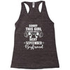sorry this girl is already taken by a super sexy september boyfriend Racerback Tank