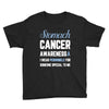 stomach cancer awaneress i wear periwinkle for someone special to me Youth Tee