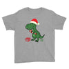 christmas dinosaur Youth Tee