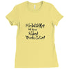 #IMWITHKAP (f129) Ladies Fitted T-Shirt
