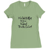 #IMWITHKAP (f129) Ladies Fitted T-Shirt