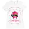 Real Girls Ride With Daryl Ladies Fitted T-Shirt