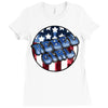 rebel girl 2 Ladies Fitted T-Shirt