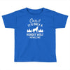 chill hungry wolf Toddler T-shirt