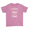 legendary riders are born in 1990 Youth Tee