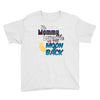 mommy  moon&amp;back Youth Tee