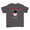 christmas baking team crew snowman Youth Tee