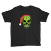 santa clous skeleton Youth Tee