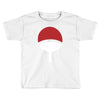 uchiha clan symbol crest   anime itachi sasuke naruto cosplay gift tee Toddler T-shirt