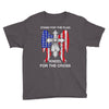 stand for the flag kneel for the cross Youth Tee