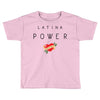 latina power with cute heart Toddler T-shirt