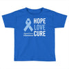 hope love cure stomach cancer awareness Toddler T-shirt