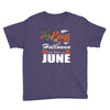 Halloween Kings Are Born In June Youth Tee