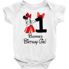 1 blessed birthday girl Baby Onesie