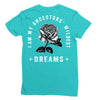 i am my ancestors' wildest dreams Ladies Fitted T-Shirt