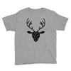 poly deer black Youth Tee