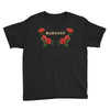 badassy with roses Youth Tee