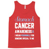 stomach cancer awaneress i wear periwinkle for someone special to me Tank Top