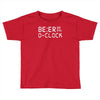 beer o'clock   mens funny Toddler T-shirt