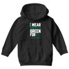 i wear emerald green for liver cancer awareness Youth Hoodie