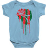 black power Baby Onesie