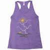 on the top (mountain) Racerback Tank