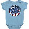 rebel girl 2 Baby Onesie