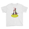 Giraffe Couple T shirts Youth Tee