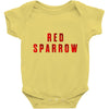 Red Sparrow Baby Onesie