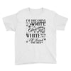 i'm dreaming of a white christmas but if the white runs out i'll drin Youth Tee