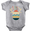 Hunting Season Retro Color 80s Style Baby Onesie