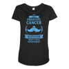 I am a Prostate Survivor - What's Your Superpower? Maternity Scoop Neck T-shirt