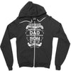 Super Cool Dad Of A Freaking Awesome Son Zipper Hoodie