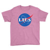 lies nasa logo Youth Tee