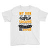 My Son Is Super Awesome His Stepdad Youth Tee