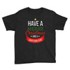 have a merry christmas and a happy new year Youth Tee