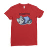 blanket purrito Ladies Fitted T-Shirt