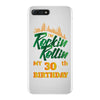 Rockin Rollin 30th Year Birthday iPhone 7 Plus Case