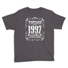 vintage made in 1997 perfectly aged a living legend Youth Tee