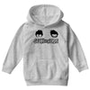geeks vs nerds Youth Hoodie