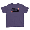 blessed mommy  flower Youth Tee