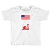 We Stand For The Flag We Kneel For The Fallen Toddler T-shirt