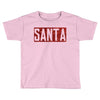 santa red glitter Toddler T-shirt