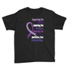 supporting the fighter, admiring the survivors, honoring the taken Youth Tee