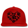 cat love paw Snapback