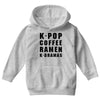 k pop coffee ramen k dramas Youth Hoodie