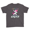 Born Unicorns-Born August Youth Tee