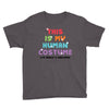 This Is My Human Costume I'm Really A Unicorn Youth Tee