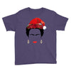 frida kahlo christmas Youth Tee
