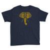 tribal print elephant geometric gold animals cool Youth Tee